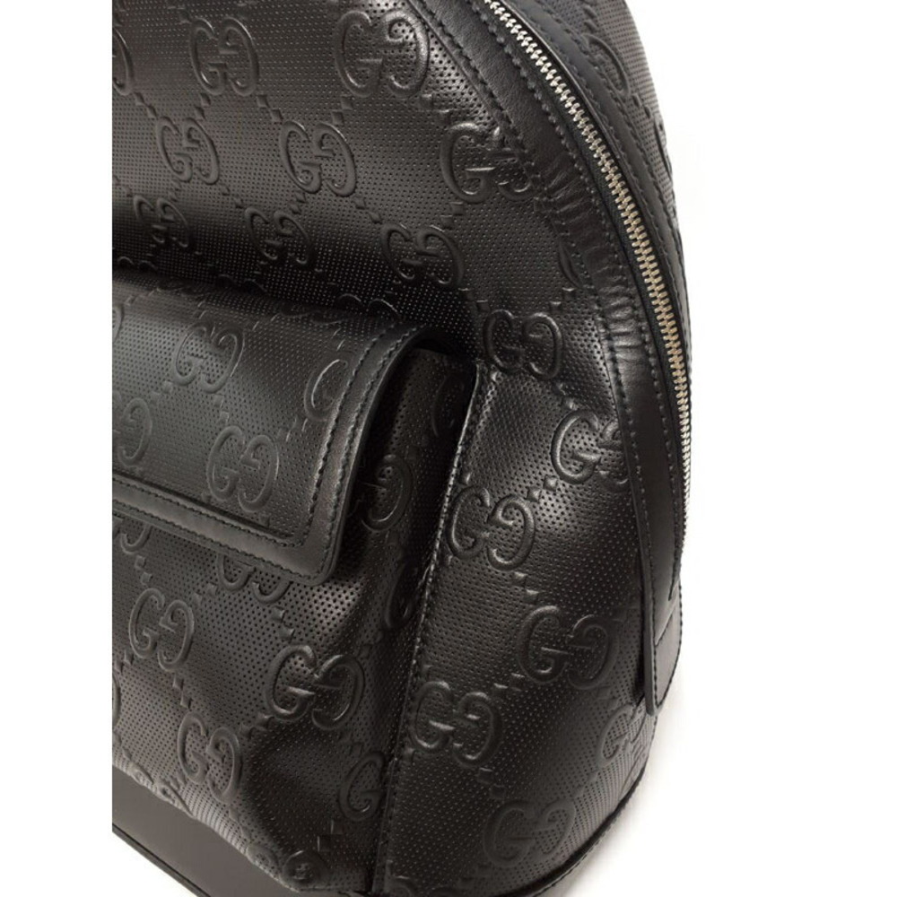 GUCCI GG Embossed Backpack - Picture 7 of 9